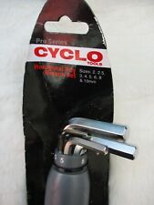 CYCLO 8 Piece Hex Ball Tool Set 2-10mm High Quality Tools