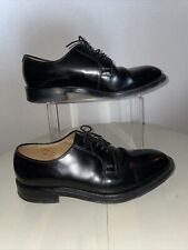 Loake Professional 771B Polished Plain Derby Dress Shoe - Black Uk 8.5 Formal