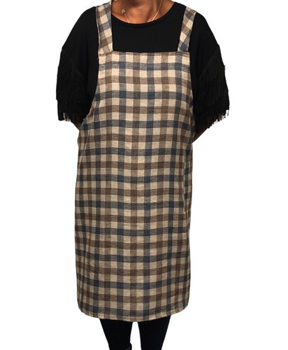 Crossover apron 100 linen - apron, 100%