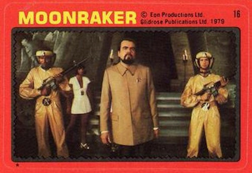 Moonraker james bond sticker - james, #