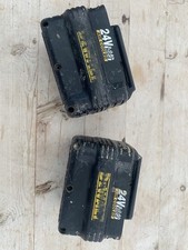 GENUINE DEWALT DE0243 24V 2.0Ah NiCd AIR COOLED BATTERY PACK x 2 batteries 
