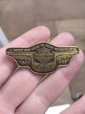 Harley Davidson 95th Anniversary Pin Badge