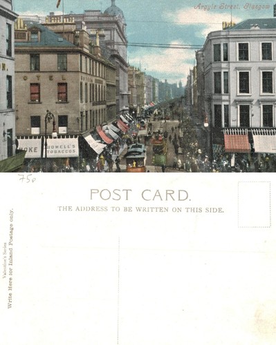 Vintage postcard argyle - vintage,