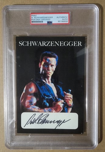 Arnold schwarzenegger signed - schwarzenegger,