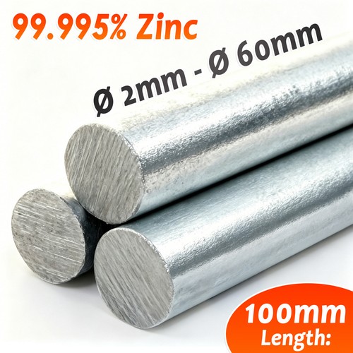 Pure zinc rod - pure,