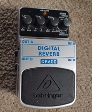 Behringer DR600 Digital Reverb - Guitar effects pedal - used - very good cond.