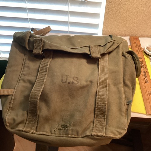 Wwii musette officers bag - wwii,