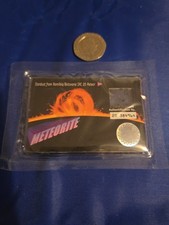 Meteorite card, stardust from Namibia/ Botswana SRC20 meteor. Sealed