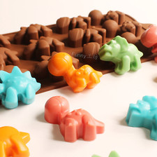 Dinosaur Silicone Chocolate Mould Candy Wax Melt Fondant Mold Ice Cube