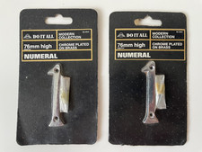 chrome front door numbers 1 11