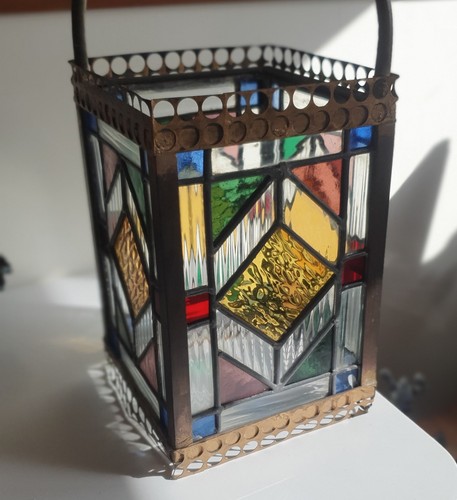 Antique stained glass - antique,