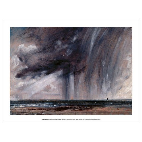 John constable rainstorm over - rainstorm,