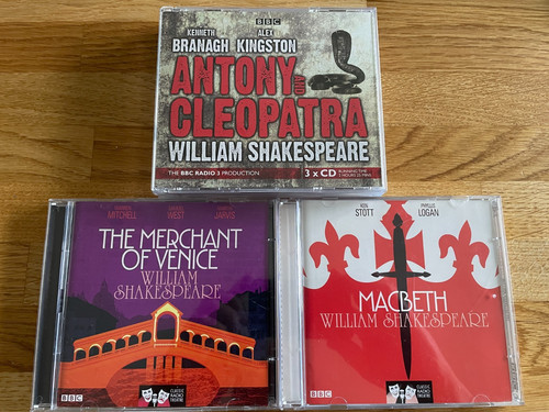 William shakespeare 3xcd - shakespeare,