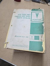 76 81 GM DEALER Pontiac