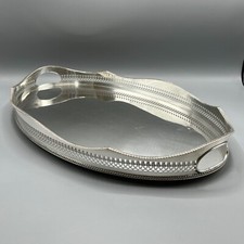 Large Vintage Antique Silver