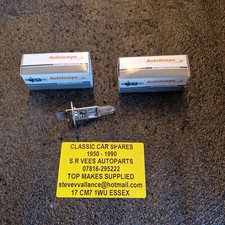2 x 24 volt 70 watt  H1 TYPE BULBS...halogen