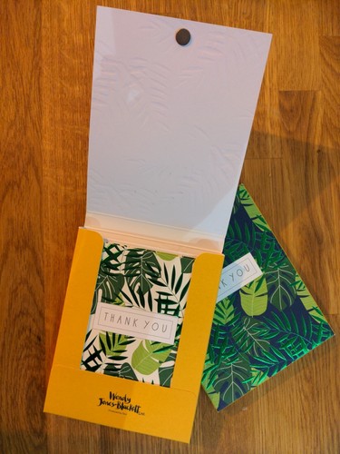 Thank you cards - thank, notelets