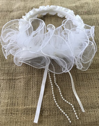 Girls first communion - first, white