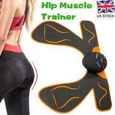 Electric Muscle Stimulator Trainer Fitness Body Hip Abdominal Training Massager