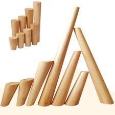 4pcs Solid Wood Retro