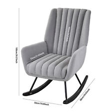 Wing Back Rocking Chair