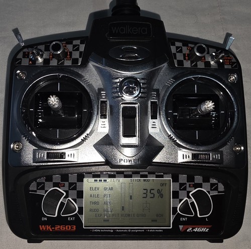 Walkera 2603 remote - walkera, wk-2603