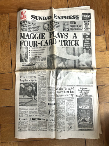Sunday express newspaper - express,