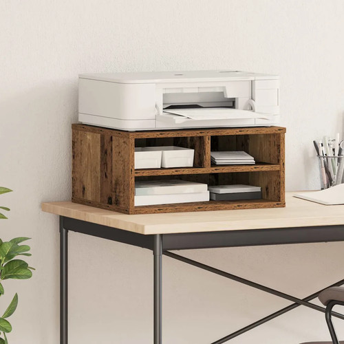 Walplus printer stand old - old, wood