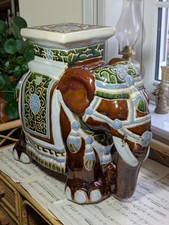 Vintage Ceramic Elephant Plant