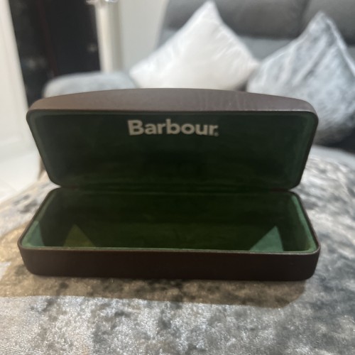 Barbour brown hard glasses - brown,