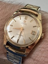 Vintage Solid 18K Gold Omega