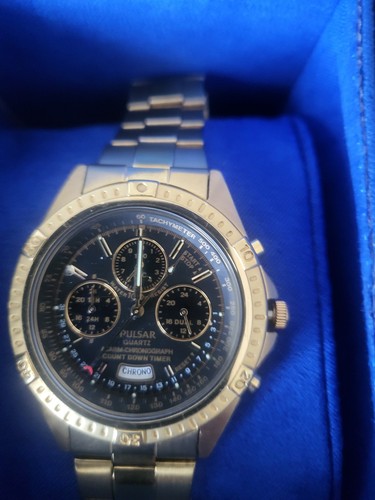 Sieko pulsar chronograph
