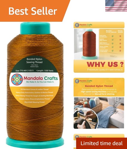Size t70 brown bonded - t70, nylon