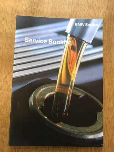 Bmw series service book - bmw, 5