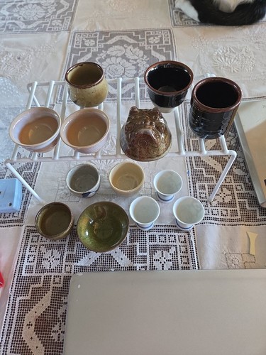 Vintage japanese tea cup set - tea,