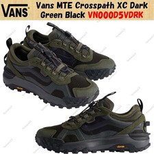 Vans MTE Crosspath XC Dark Green Black VN000D5VDRK Men's Size