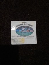 ENGLAND V GERMANY MATCH TICKET