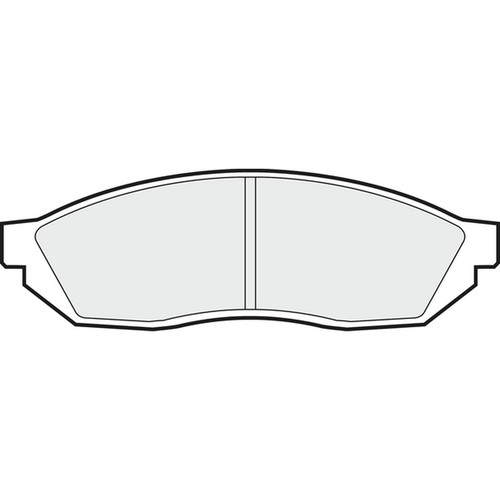 Brake pads set - set, for