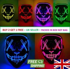 LED Halloween Mask Stitches