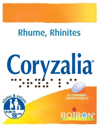 Boiron coryzalia homeopathic - boiron,