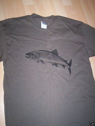 Trout fly fishing shirt all - t-shirt,