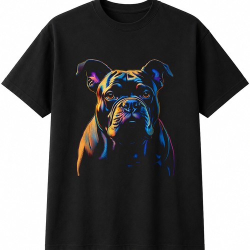 Colourful american bully mens - american,