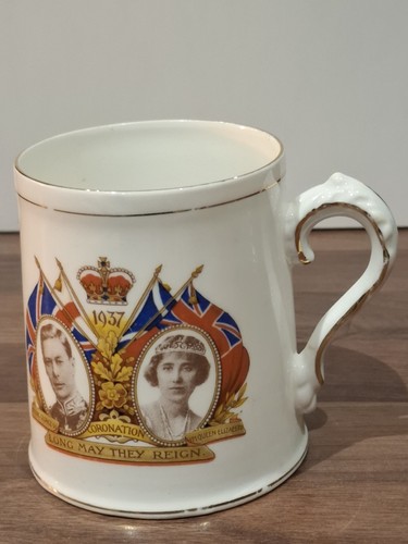 1937 coronation mug - 1937,
