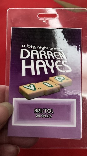 Darren hayes big night - night, in