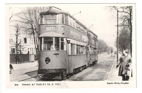 Trams purley 1951 - purley,
