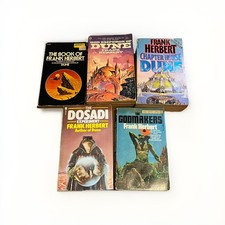 Vintage Frank Herbert 5x Sci