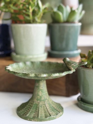 Vintage green bird - vintage,