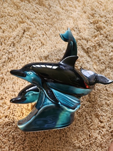 Vintage poole pottery double - poole,