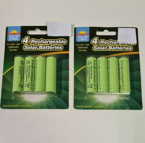 Rechargeable solar - 4, aa