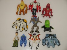 Ben 10 Bundle x 10 Figures 4"